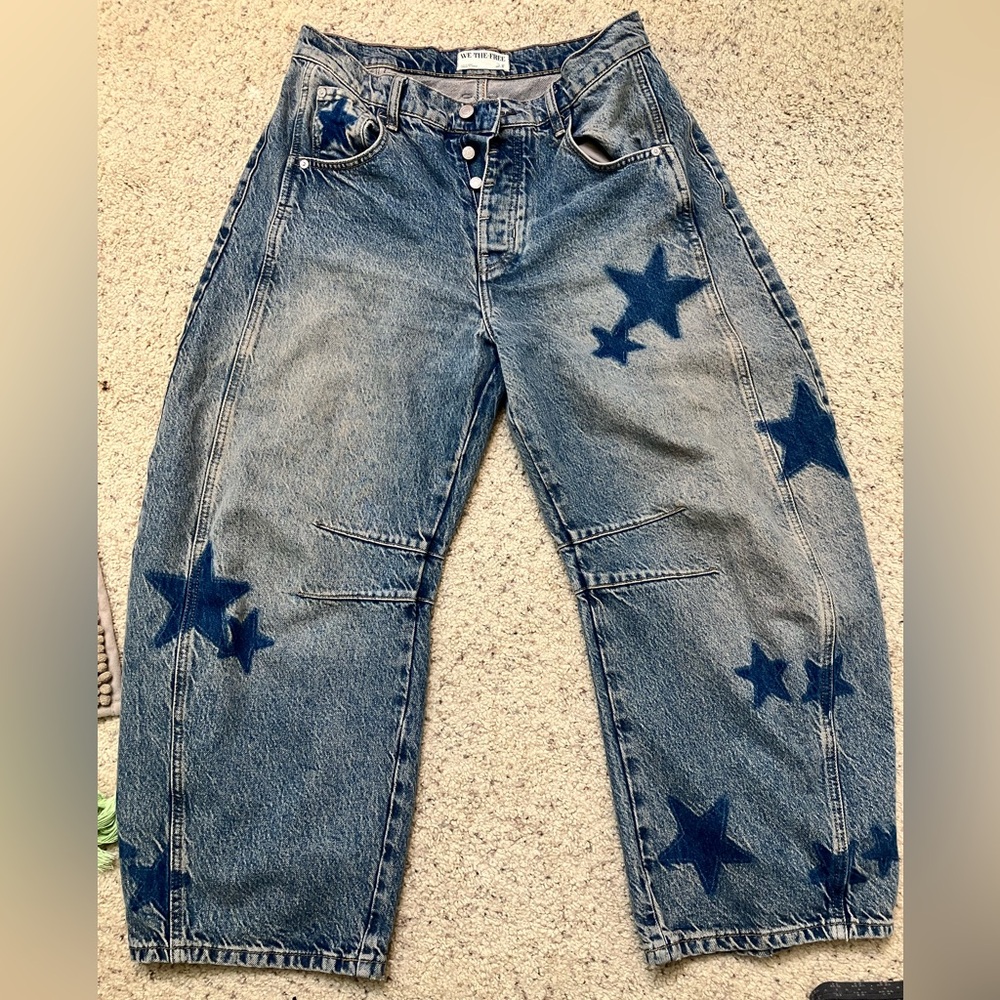 Good Luck Barrel Star Jeans